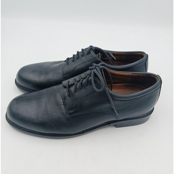 Bostonian First‎ Flex Mens Oxford Dress Shoes 25020 8.5 Black Leather - Picture 1 of 8